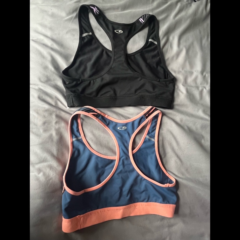 2 Champion woman’s sports bras Size Medium